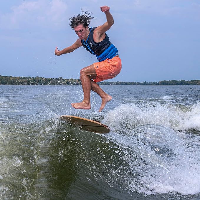 Mens Neoprene Wakesurf Comp Vest - Designed Exclusively for Wake Surfing, but Great for All Other Watersports Activities!