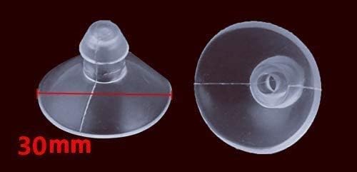 30mm/1.2" Furniture Desk Glass Rubber Transparent Anti-Collision Suction 8