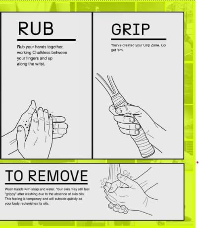 Liquid Gym Chalk, Sports Chalk, Weightlifting Chalk,Work Out Chalk Liquid Fit Grip with Gripper, Best Combo of Gym Chalk with Gripper, Hand Grip Strengthener Set, Soft Foam Hand Exerciser