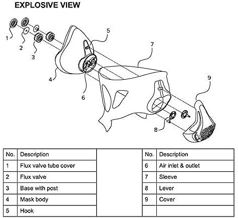 High Altitude Mask, Training Workout Mask Men to Improve Lung Capacity, 24 Level Breathing Resistance Fitness Mask to Upgrade Endurance, for All Sport: Running, Cardio, Cycling, Gym