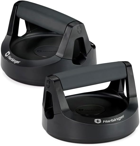 Harbinger Unisex's Pro Push Up Stands, Black, One Size