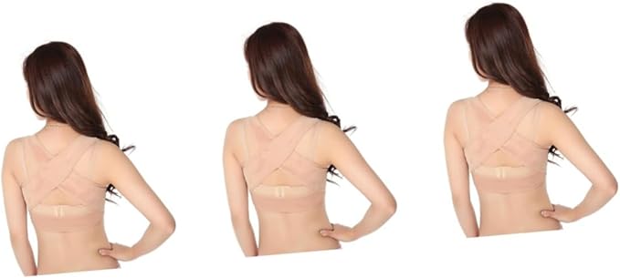 Healifty 2pcs Tank Tops Back Brace Womens Bras Push up Ladies Top Jacket Protective Gear Bracket Chest Support