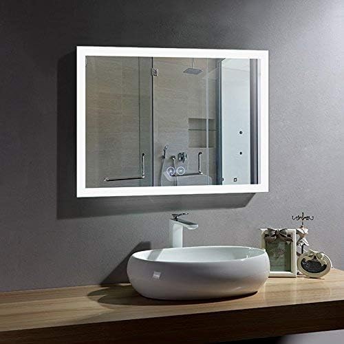 28 x 36 in Horizontal LED Bathroom Mirror (DK-C-N031-W1)