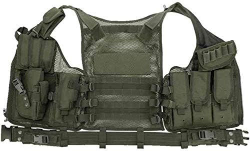600D Tactical Airsoft Protective Vest for CS, Paintball Shooting