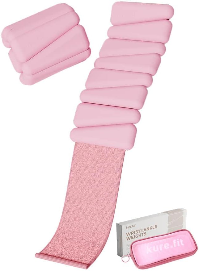 Adjustable Wrist & Ankle Weights Set - 1lb Pairs