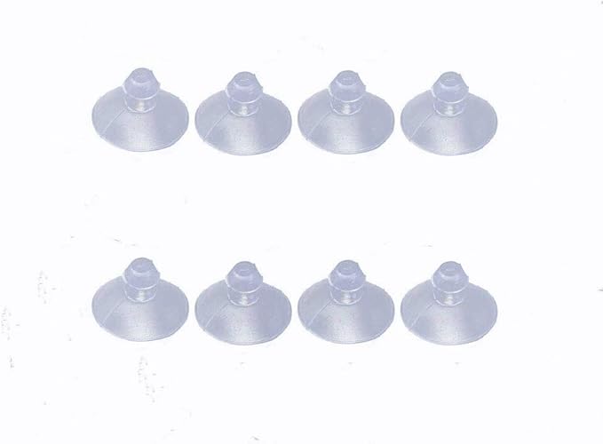 30mm/1.2" Furniture Desk Glass Rubber Transparent Anti-Collision Suction 8
