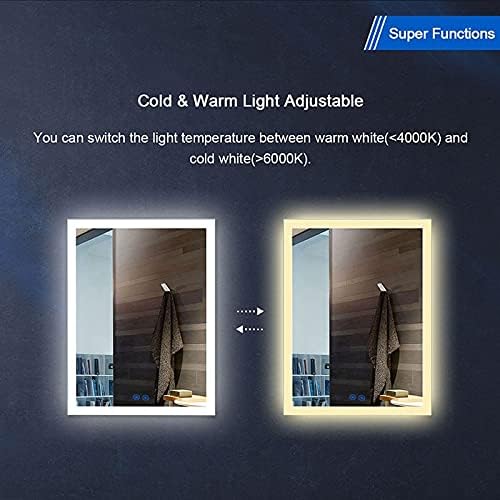 24 x 32 in LED Lighted Rectangle Bathroom (D123-2432B),C-N031