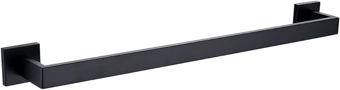 23.6 Inch Black Single Towel Bar Rack 304 Stainless