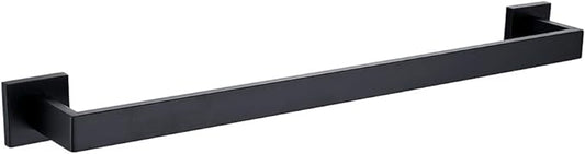 23.6 Inch Black Single Towel Bar Rack 304 Stainless