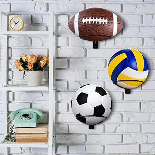 Lounsweer 10 Pcs Ball Holder Wall Mount Display