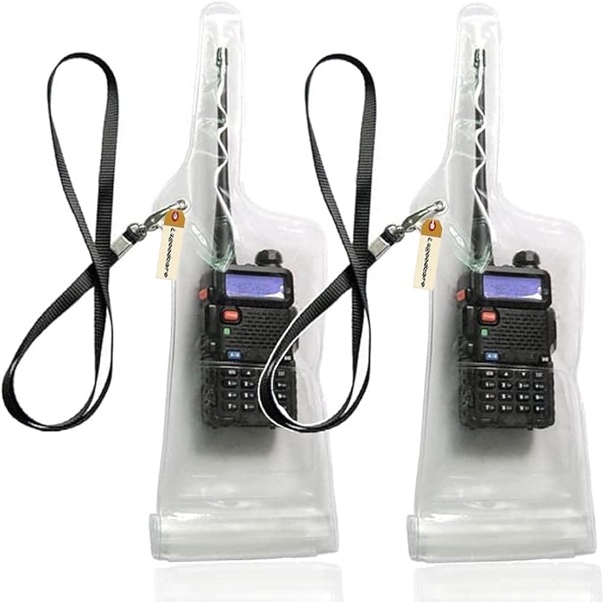 Lsgoodcare Portable Two Way Radio Waterproof Rainproof Bag 82 BF 888S UV-5R UV-5R Walkie