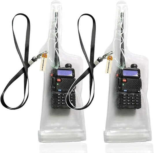 Lsgoodcare Portable Two Way Radio Waterproof Rainproof Bag 82 BF 888S UV-5R UV-5R Walkie