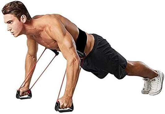 metaball Stable Push Up Bars Resistance Band Power 24 Resistance