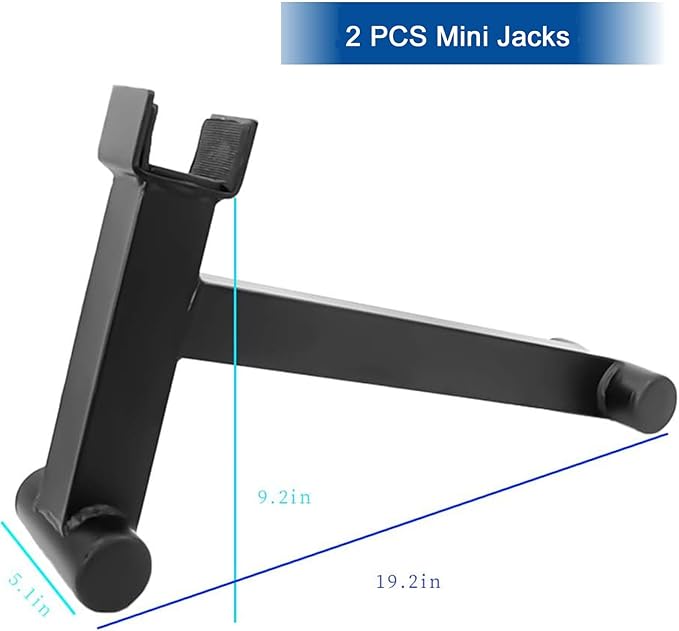 Luwint Mini Barbell Jack/Chain Collars with Loop