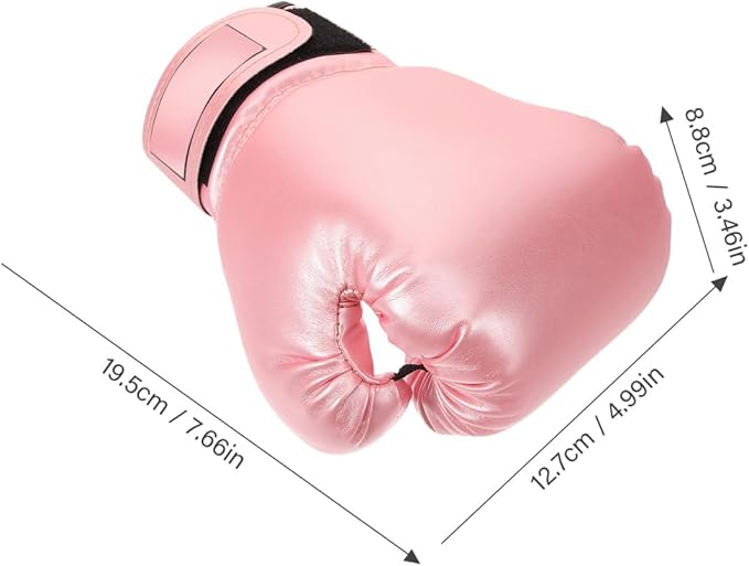 Milisten Kids Boxing Gloves: Toddler Boxing Gloves for Kids Training - Punching Bag Training Sparring Gloves Suitable for Boys and Girls Boxing Beginners（Pink