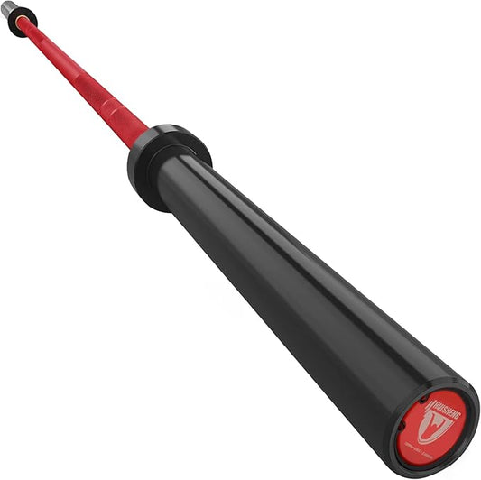 7ft Olympic Barbell for Strength Training and Olympic Weightlifting 500 700 700 1000LBS 1000LBS Capacity 2 Inch