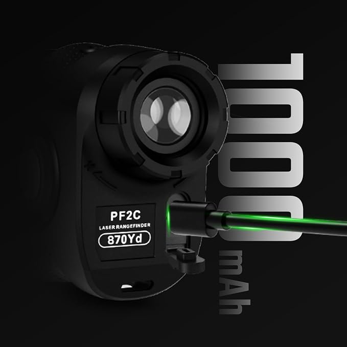 ACEGMET Golf Rangefinder with Slope Measurement - 870 6X Magnification