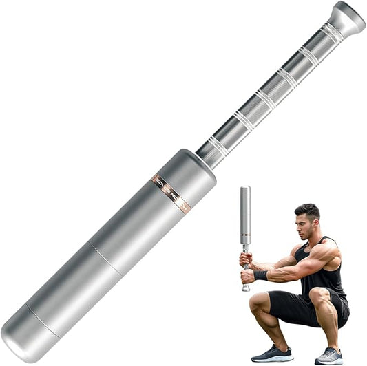 Adjustable Macebell Clubbell for Strength Training, 6/8-in-1 Premium Steel for Full Body, Muscles, Shoulder, Grips & Forearms Workouts