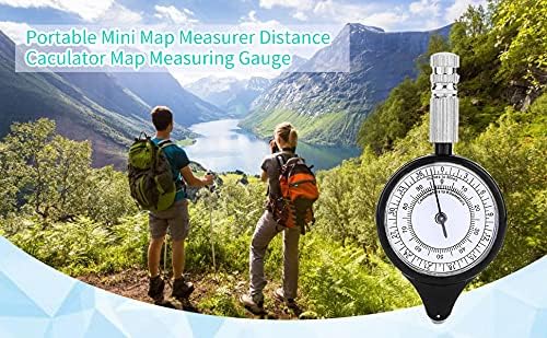Map Measuring Gauge Meter Scale Mileage Odometer Map
