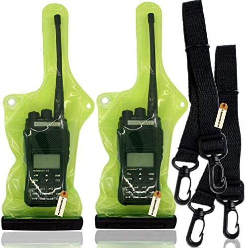 Lsgoodcare Portable Two Way Radio Waterproof Rainproof Bag UV-3R UV-5R UV-5R PX-888 PX-888 Walkie Radio,5 Inch 13.8 Inch,