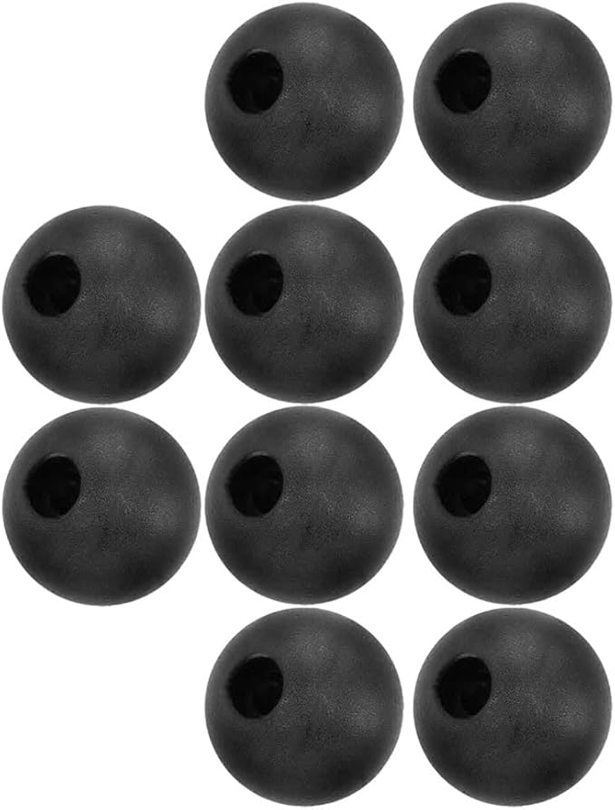 6 Pack Fitness Pulley Cable Ball Stopper Attachment Replacement Stop Balls Joint Parts for Gym Pulley Machine Equipment Wire Rope Exercise Components Repair