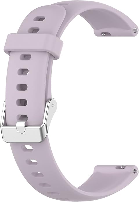 6-Pack Compatible with Amzhero Runfit D26 Slim Fitness Tracker 1.47 inch Bands 16mm, Replacement Lightweight Soft Silicone Sweat Resistant Sport Wristbands Band for Amzhero Runfit D26 Accessory