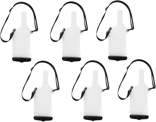 6Pcs Universal Two Way Radio Waterproof Case Bag UV-3R UV-5R UV-5R PX-888 PX-888 Walkie