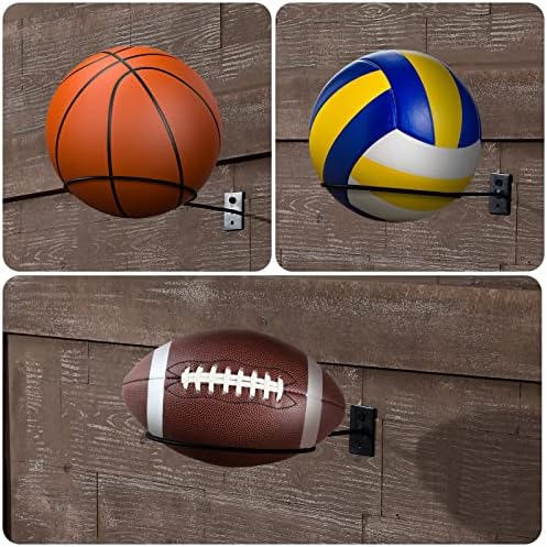 Lounsweer 10 Pcs Ball Holder Wall Mount Display