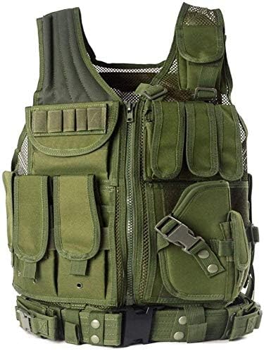 600D Tactical Airsoft Protective Vest for CS, Paintball Shooting