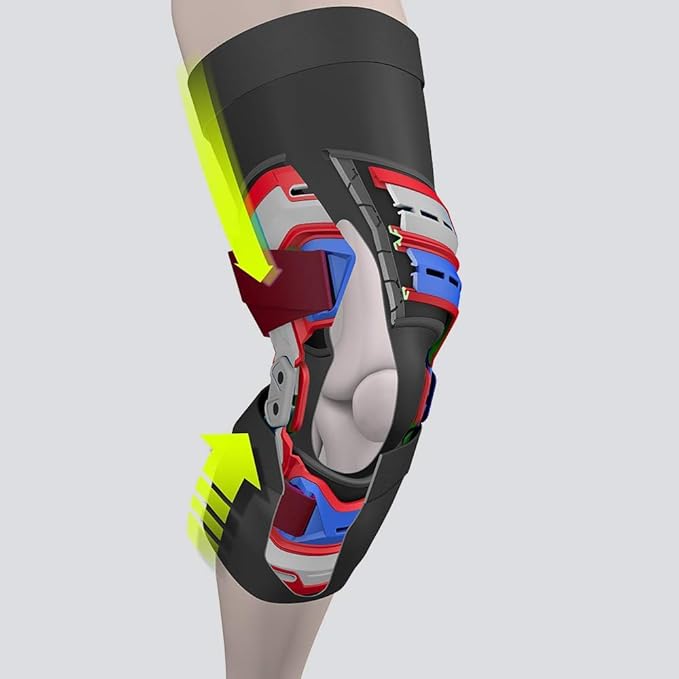 McDavid Knee Brace, Heavy Duty Hinged Knee Braces for Knee Pain, Instabilities, Ligament, ACL, MCL, PCL, Meniscus Injury, Pain Relief, Recovery, Preventive Hyperextension, Left or Right Side
