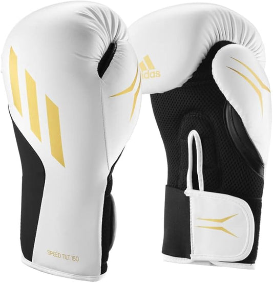 Adidas Speed TILT 150 Boxing Gloves - Training Boxing Gloves for Men & Women - Heavy Bag Gloves, Kickboxing Gloves, Punching Gloves for Fitness & MMA