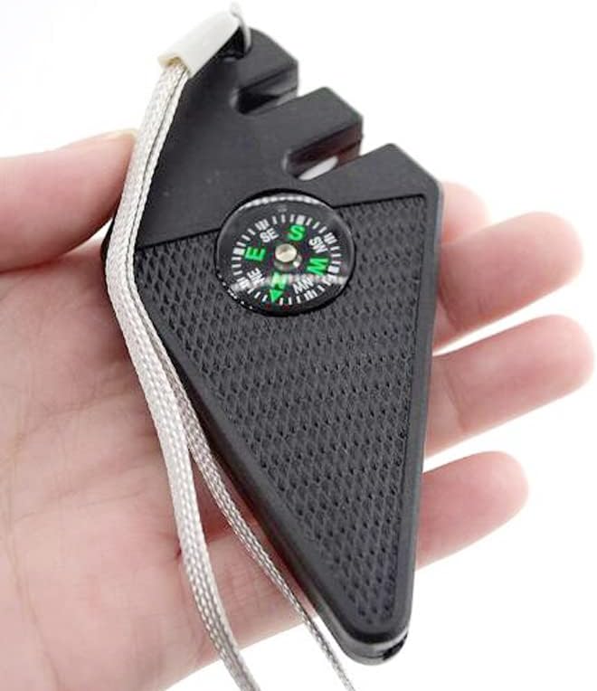 6-in-1 Survival Tool Pocket Knife Sharpener