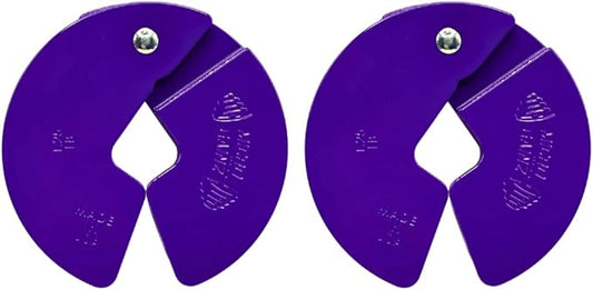 Micro Gainz Dumbbell Fractional 1.25lb Weight Plate, Ideal for Micro Loading, (Choose Color) 2 Piece Fractional Weight Plates, Designed for Dumbbell Training, Made In USA