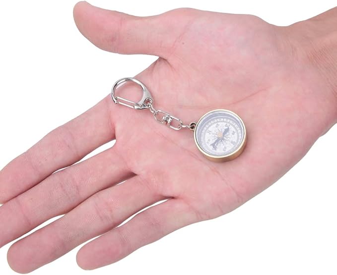 2PCS Mini Pocket Compass