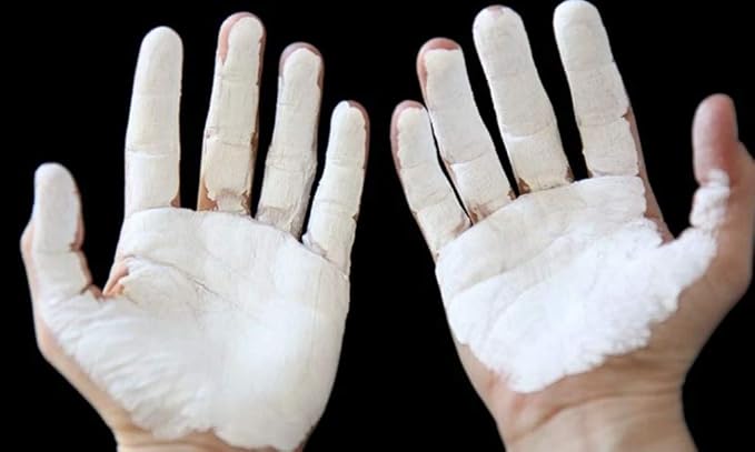 Liquid Chalk & Weightlifting Straps for Rock Climbing, Powerlifting, Cross Training, Mess Free Gym Approved, Dries Fast