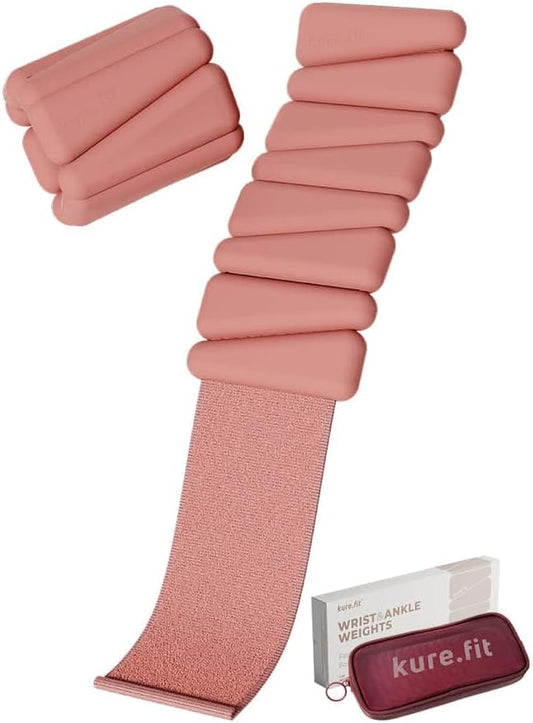 Adjustable Wrist & Ankle Weights Set - 1lb Pairs