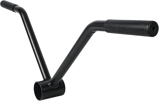 Luwint Landmine Attachments for Olympic Bars, T Bar Row Attachment Solid Steel Handle for Home Gym Workout