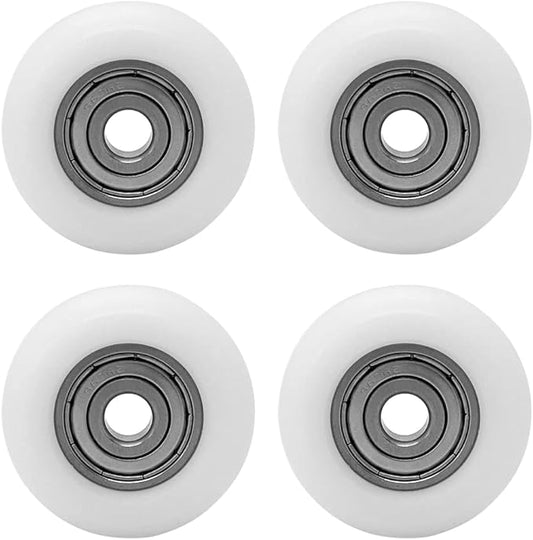 4pcs Roller Wheel Parts Replacement for Total Gym Wheels/Rollers 2000, 3000, 3000, Some 3000 XL