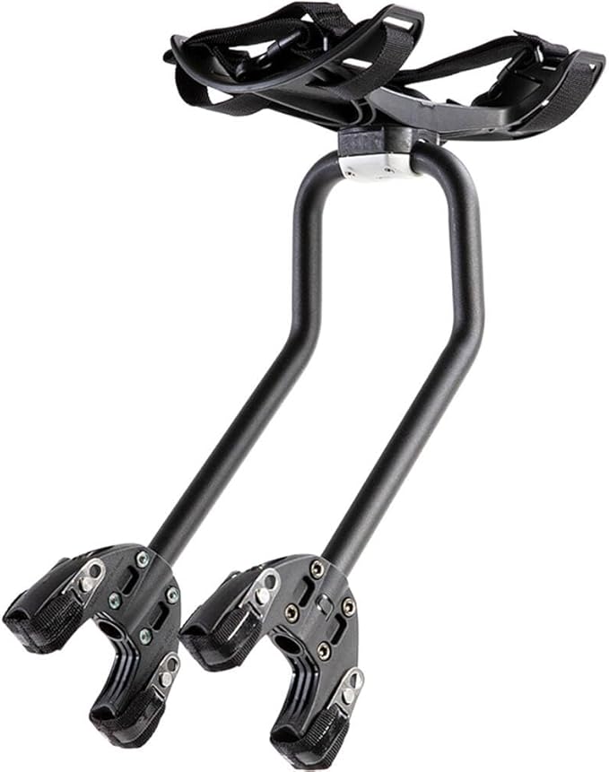 AEROE Rear Bike Rack, Easy Install & Use, Fits All Mountain Bikes incl. E MTB, Gravel Bikes, Road Bikes and Electric Bikes, Bike Cargo Rack Can Carry Any Type of Luggage, Dry Bag or Tent up to 35lbs