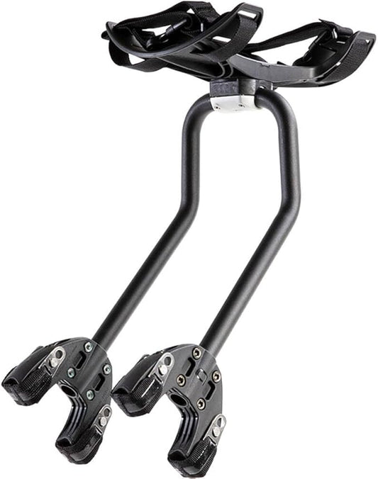 AEROE Rear Bike Rack, Easy Install & Use, Fits All Mountain Bikes incl. E MTB, Gravel Bikes, Road Bikes and Electric Bikes, Bike Cargo Rack Can Carry Any Type of Luggage, Dry Bag or Tent up to 35lbs