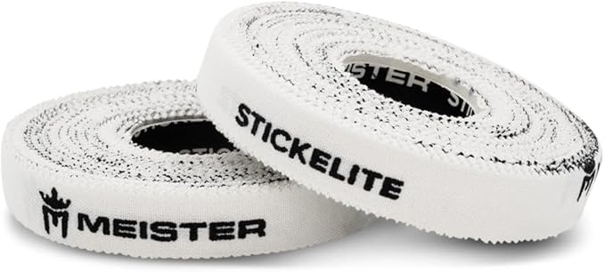 Meister StickElite Professional Porous Athletic Tape for Fingers & Toes - 15yd x 1/2" - White - 2 Rolls