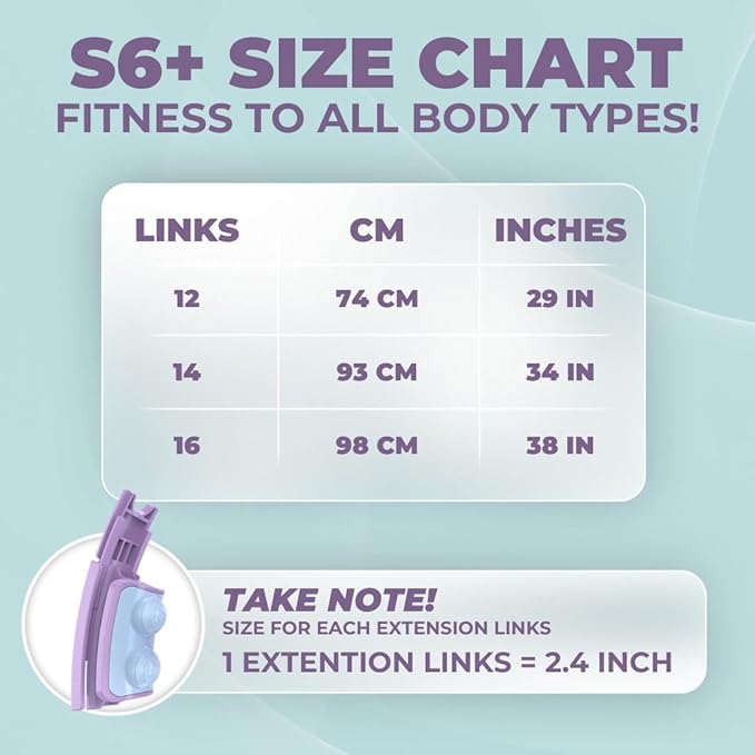 Swiss Activa+ Infinity Hoop Smart Weighted Hula Hoop