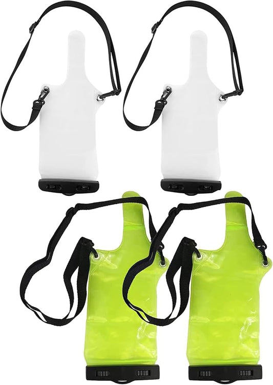 4Pcs Universal Two Way Radio Waterproof Case Bag UV-3R UV-5R UV-5R PX-888 PX-888 Walkie