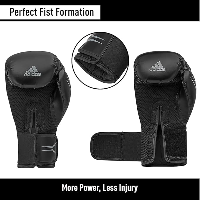 Adidas Speed TILT 150 Boxing Gloves - Training Boxing Gloves for Men & Women - Heavy Bag Gloves, Kickboxing Gloves, Punching Gloves for Fitness & MMA
