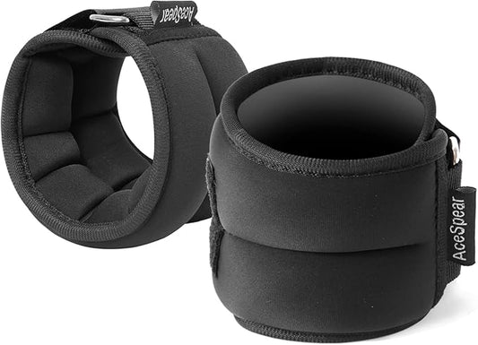 AceSpear Ankle Weights Sets for Men Women Kids 1lb 2lb 2lb 3lb 3lb 4lb 4lb 5lb 5lb Leg