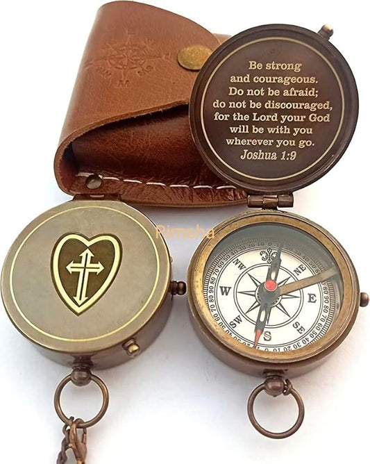 Military Compass for Hiking and Survival- Waterproof Brass (NEW50)