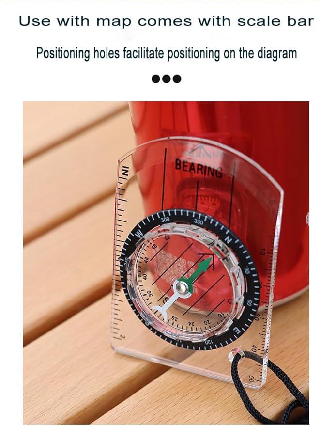 2-piece Orienteering Compass