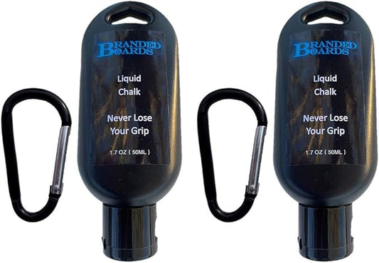 Liquid Chalk & Weightlifting Straps for Rock Climbing, Powerlifting, Cross Training, Mess Free Gym Approved, Dries Fast