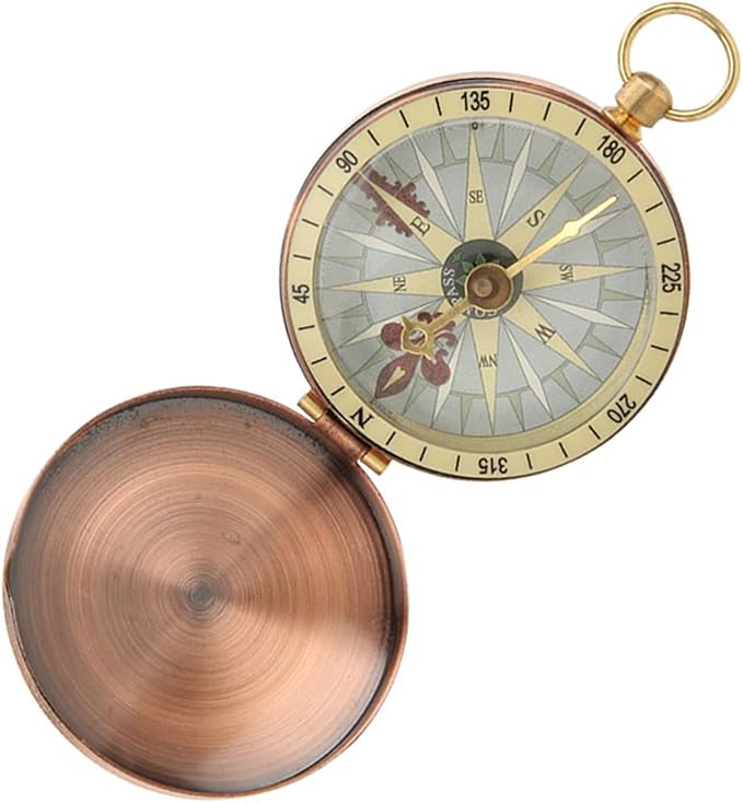 Lightweight Pocket Watch Compass Good Stability Portable Metal