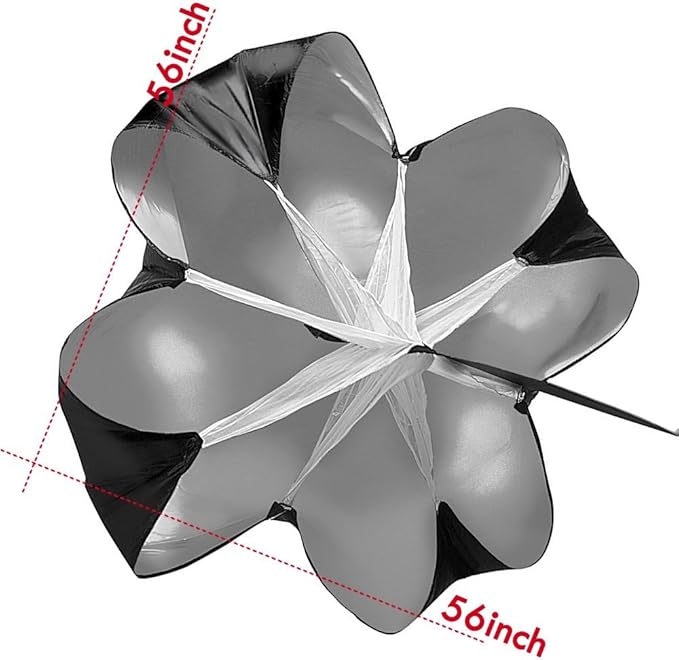 56inch Running Speed Training Speed Chute Resistance Parachute